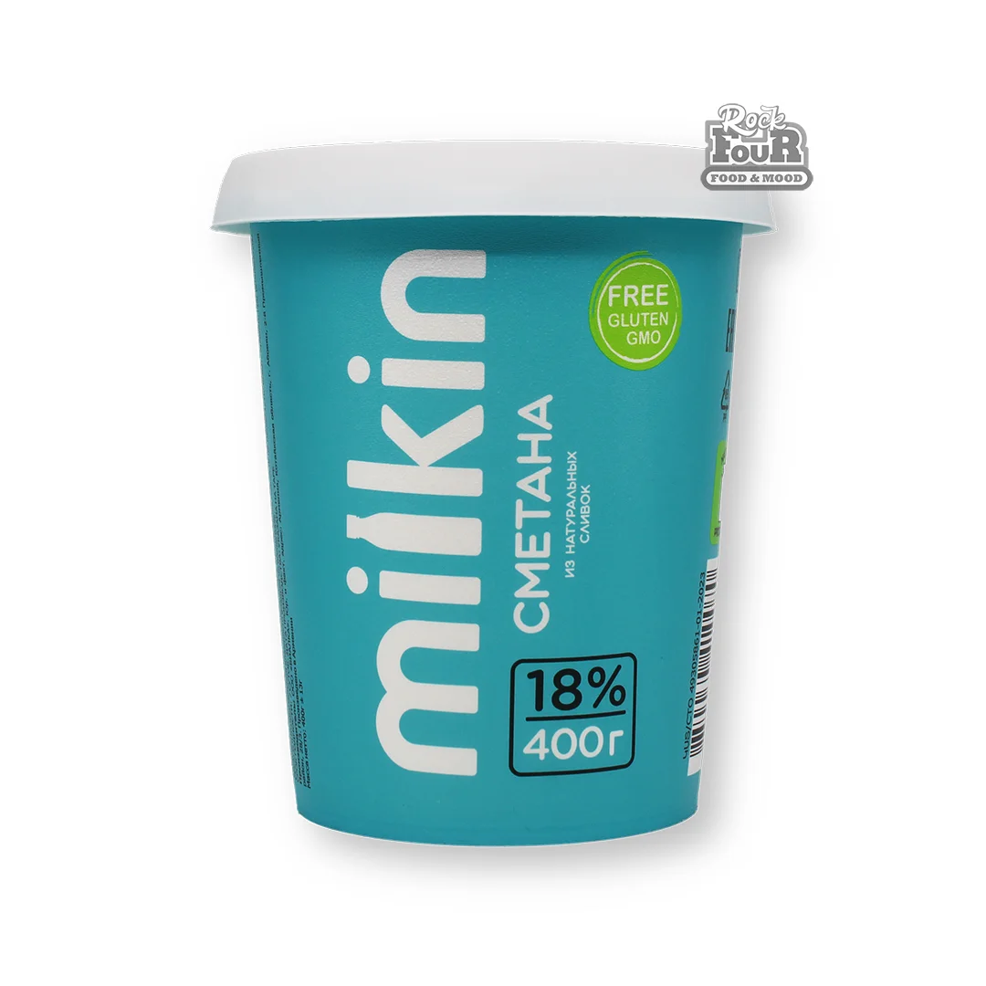 Թթվասեր «Milkin» 18% 400գ